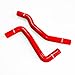 TRS Silicone Radiator Hoses Compatible with Toyota Celica GT4 ST205 3S-GTE 2.0L 1994-1999 (Red)