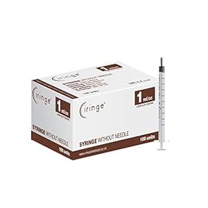 Ciringe 1 ml Syringe – Pack of 100
