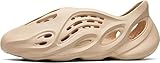 Roomba Sport Foam Saboh - Light and Comfortable - Fashion Design - Breathable - Outdoor and Daily Use - Unisex - All Stages - Sports, Running, Sea, Water Activities and More (Beige, 38-39)