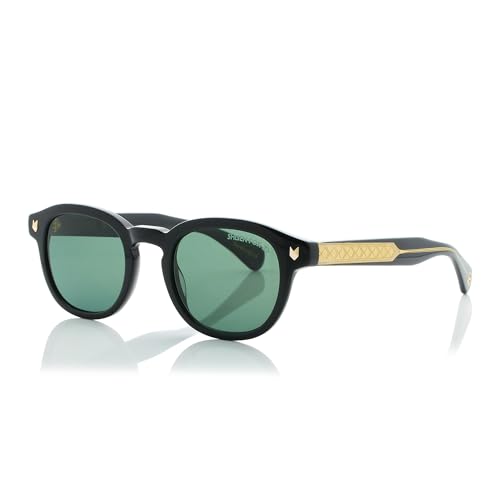 Image of Shisen Fox KITSUNE 2.0 Unisex Sunglasses with Oval Design | Non-Polarized Lenses | Trendy Sun Glasses for Men & Women | Fashion Sunglasses | Acetate Material