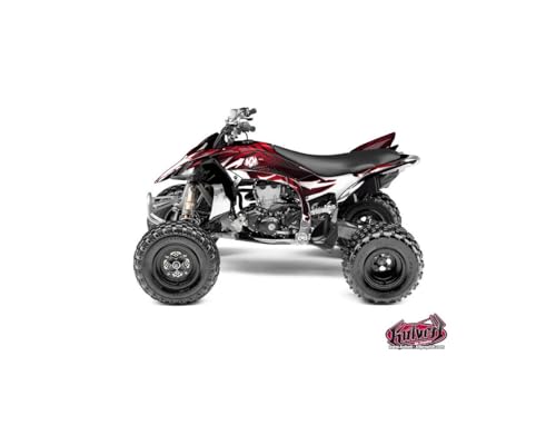 Kit Déco Quad Graff KUTVEK Protéger et Rénover votre Yamaha 450 YFZ R Rouge