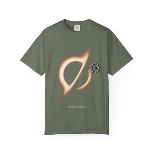 Interstellar T-Shirt Gargantua Black Hole Tee | Comfort Colors Sci-Fi Shirt | Gift for Movie Lovers & Christopher Nolan Fans