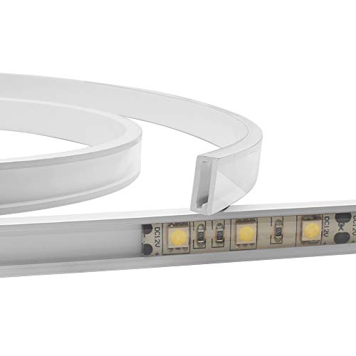 Sistema de canal LED de silicona para tira de luz 10mm, IP67 miniatura 4