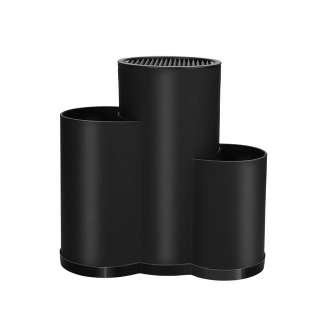 Anlising 3 en 1 Bloque para Cuchillos, Universal Portacuchillos con Ranuras, 3 en 1 Soporte Cuchillos Cocina, Enviar 2 Esponja de Cocina, Soporte Para Cuchillos,3 en 1 Bloque de Cuchillos,para Cocina