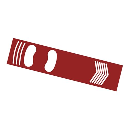 Esterilla de ejercicio de poliuretano antideslizante de 135 x 30 cm para lanzador de softball