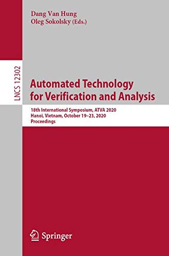 Buy Automated Technology for Verification and Analysis — BookShops.in