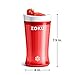 ZOKU Jumbo Slush and Shake Maker, Compact Make and Serve Cup with Freezer Core Creates Single-Serving Smoothies, Slushies and Milkshakes in Minutes, BPA-Free, Red