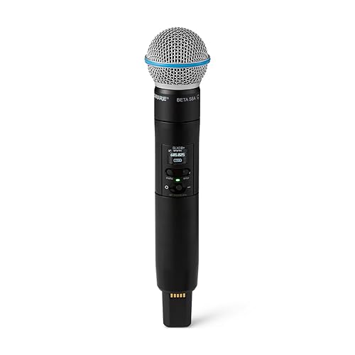 Image of Shure SLXD2+ Handheld Transmitter with Beta58A Capsule