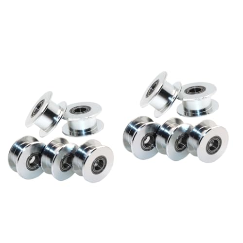 Poulies de précision Healvian en aluminium durable pour cinématique d'imprimante et CNC