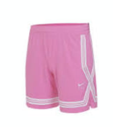 Nike Girls Fly Crossover Training Basketball Shorts, Pink