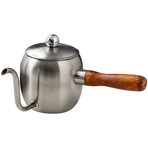 Japanese Stovetop Coffee & Tea Kettle with Gooseneck Spout