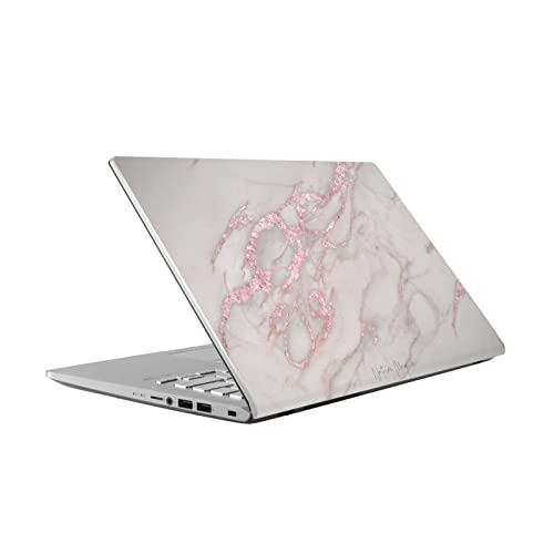 Autocollant Peau Rose Marbre Métallique Anti-Rayures ASUS Vivobook 14