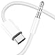 Oliveria USB C Klinke Aux Kabel Auto Handy, USB C auf 3.5mm Jack Klinke Kabel für iPhone 15 Pro Max/15 Plus, Samsung Galaxy S23/S22/S21 Ultra, Huawei P40/Mate40, Xiaomi, Kopfhörer, Home/Car Stereos