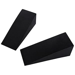 Planches D&rsquo;étirement Mollets, Squat Wedge Block, Cales Protection Genoux, Planches Mobilisation pour Étirement Jambes Mollets, Slant Board, Planche Inclinée De Yoga, Coussin De Repose Pieds