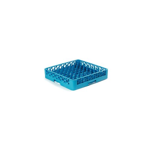 RTP14 OptiClean Polypropylene Tall Peg Plate & Tray Rack, 19.75 x 19.75 x 4", Carlisle Blue (Case of 6)