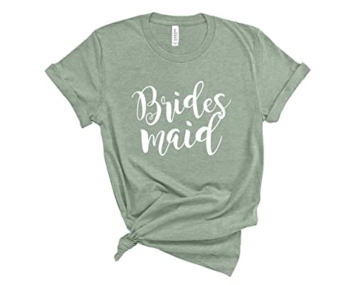 Blue Sand Textiles Bridesmaid Shirt. Shirt for Wedding Party. Unisex T-Shirts for Bridesmaids. Bachelorette Party Shirts.