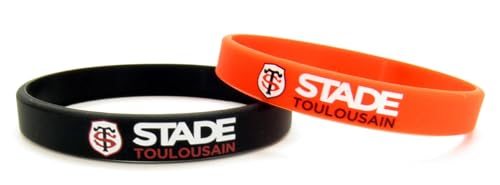Stade Toulousain 2 x bracelet Toulouse Collection officielle - Rugby