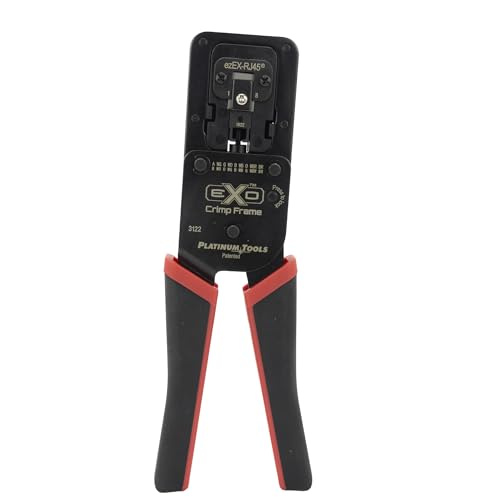 Pince à sertir Platinum Tools 100061C outil câble RJ45 noir - 2