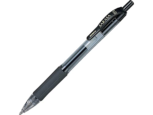 Bolígrafo Roller Sarasa Gel Retráctil Punta Bold Tinta Negra miniatura 2