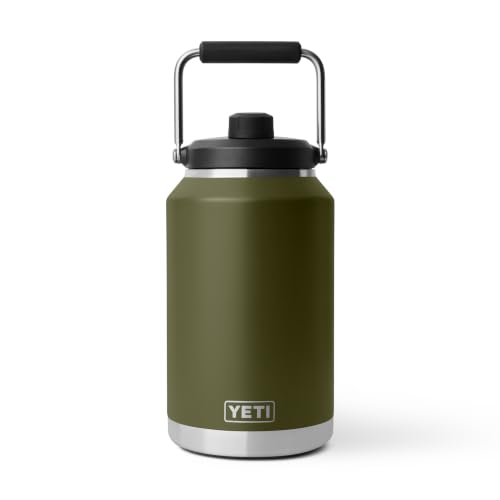 Image of YETI Rambler Gallon Jug 2.0, Vacuum Insulated, Leakproof, Stainless Steel with MagCap, Olive