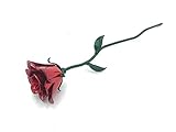 Aluma Flowers Handmade Aluminum Metal Bouquet Rose- Floral Home Décor