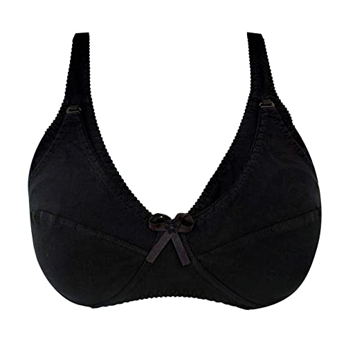 2 Sutiãs Sutien Amamentar Tamanho Grande Alça Resistente (multi-colored, 58)