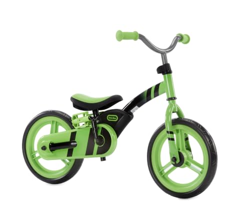 My First Balance-to-Pedal Training Bike for Kids in Green...