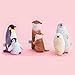 apcans Seal/Penguins/Otters Shaped Keychain Ornament Plush Doll Pendant Chain Fashionable Decorations for Phones Bags Camer