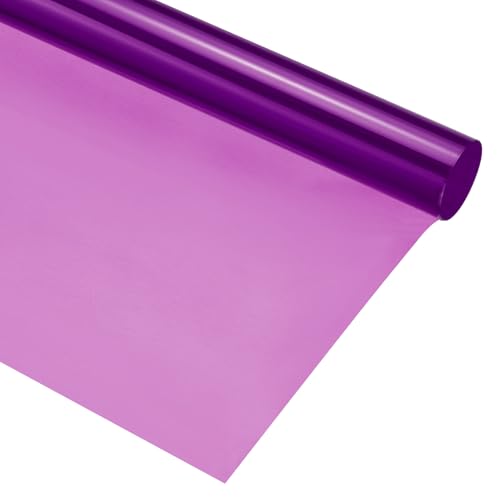 Filtro de gel de iluminación morado 797 de 100x100 cm para estudio fotográfico pack de 4