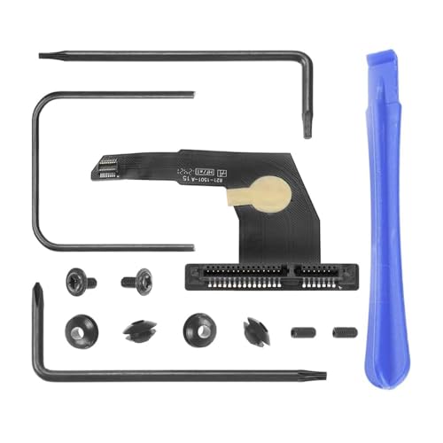 Namvo 13Pcs 821-1501-A Second Hard Drive Cable Upgrade Kit SSD Replacement for MAC Mini A1347 Removal Tool Set