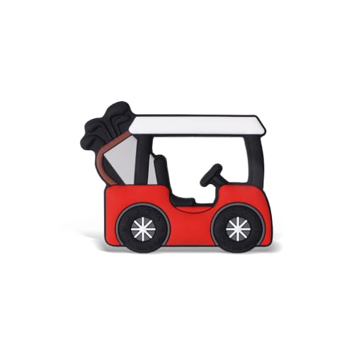 Image of Baby Silicone Golf Cart Teether,Sensory Chew Toys