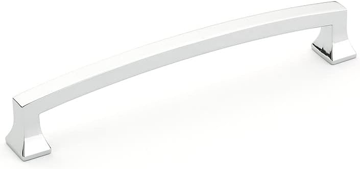 Schaub Menlo Park Collection 6 in. (152mm) Pull, Polished Chrome - 541-26