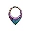 Iridescent Teardrop-Violet