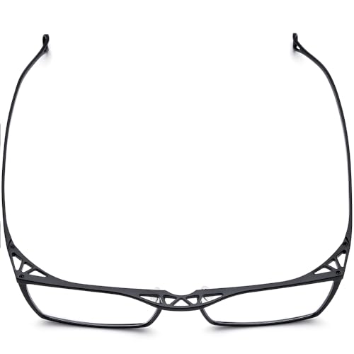 Image of FONEX Titanium Glasses Frame for Men,Square Eyewear Full Optical Eyeglasses F85641