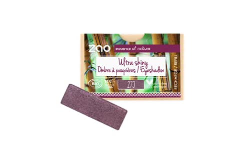 ZAO Refill Rectangle Ultra Shiny Lidschatten 1.3 g Nr. 273 - Purple Rain