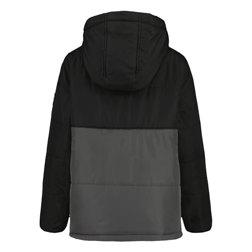 Nautica Boys' Heavy Weight Hooded Bubble Jacket with Polar Fleece Lining3