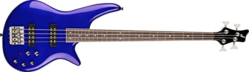 Jackson JS Series Spectra Bass JS3 LRL Indigo Blue Bajo Eléctrico - Les Beatles, Paul McCartney, John Lennon, RIngo Starr, George Harrison Jackson JS Series Spectra Bass JS3 LRL Indigo Blue Bajo Eléctrico – Image 3