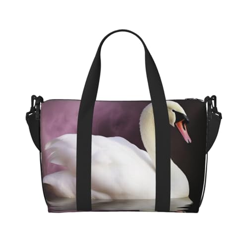 Sac de sport pour homme et grand sac fourre-tout de voyage cygne