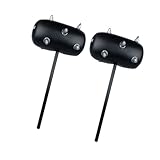 WOONEKY 2 Stück Aufblasbare Hammer aus PVC mit Hartem Griff Großes für Pool und Strandpartys