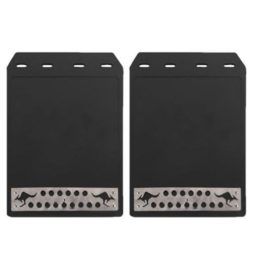 2個 マッドガード マッドフラップ 汎用 泥除け 軽トラ 車 トラック おしゃれ 泥除け マッドガード 軽トラ トラック ダンプ ブラック 黒 無地 泥よけ 交換 補修 軽自動車 サイズ マッドフラップ 全車種 リア左右セット 軽トラック用