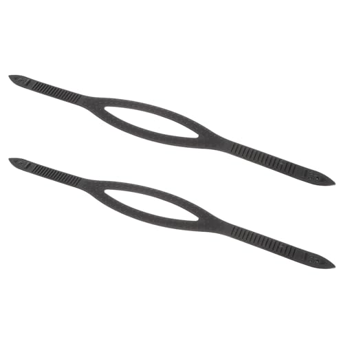 FUTUREORYY Lot de 2 Sangles en Silicone Ajustables pour Lunettes de Natation Accessoires de Remplacement Résistants et Confortables pour Plongée Natation et Sports Nautiques
