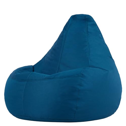 Bean Bag Bazaar „Designer Recliner“, Gaming-Sitzsack - 90cm x 73cm, Wasserabweisend, Gamer Sitzsäcke für den Innen- und Außenbereich, Wohnzimmer