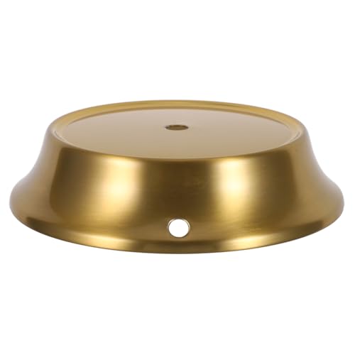 Base de lámpara de hierro fundido OSALADI con soporte resistente para mesa