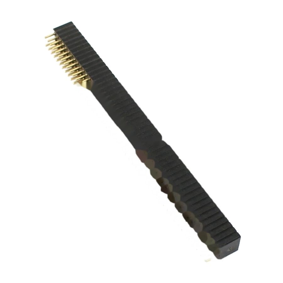 50 sztuk na partię 1,27 mm 2 x 50 pinów dwurzędowy prosty żeński pasek nagłówka