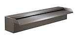 Majestic Water Spouts Nakano 18' Waterfall Spillway for Fountains, Pools, Ponds - 316 Stainless...