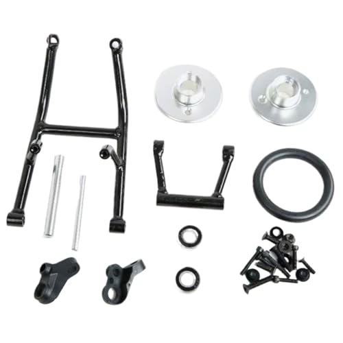 for Hpi for Rovan for Rofun for Km GTB Ts for Baja 5b 5t 5sc 1/5 RC Car Upgrades Parts Metal Rear Anti-Collision Head for Up Wheel RC Modifications Spare