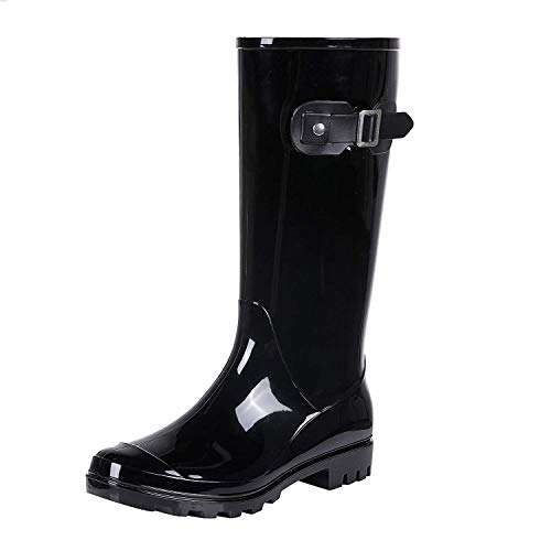 narrow rain boots
