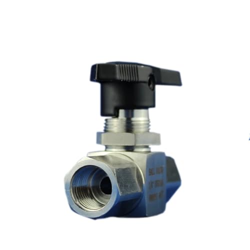 Válvula de manómetro NPT de acero inoxidable para control de fluidos 4