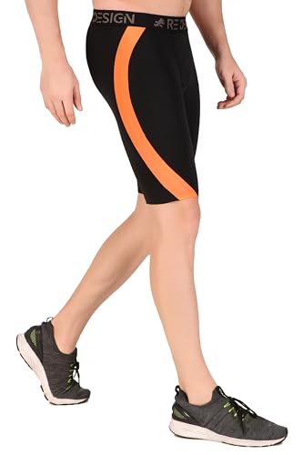 Image of ReDesign Apparels Nylon Compression Shorts Tights for Multi Sports (Color Options)