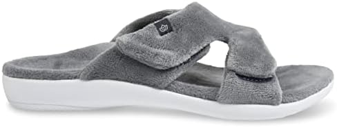 Spenco Women's Kholo Visa Slipper, Charcoal, 9.5 | Image 3